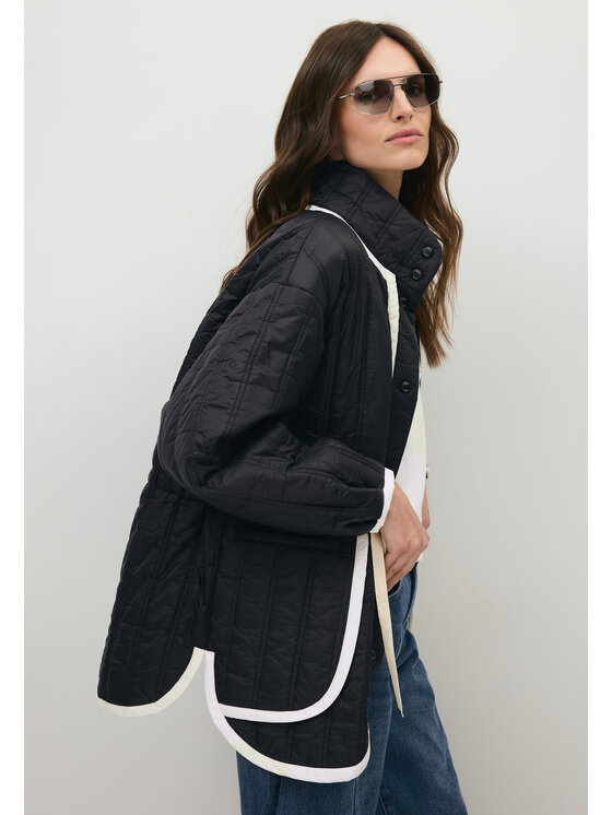 BIZUU BIZUU Bunda anorak THULIN ANORAK JACKET Černá Standard Fit