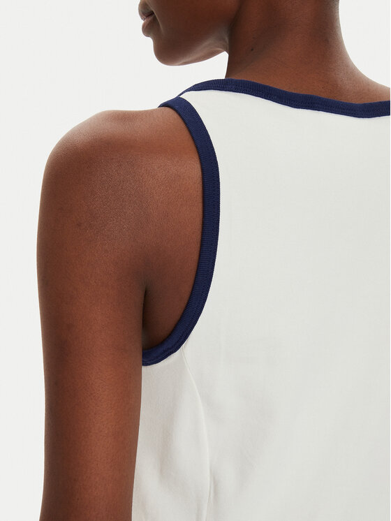 adidas adidas Kasdieninė suknelė IR7468 Balta Slim Fit