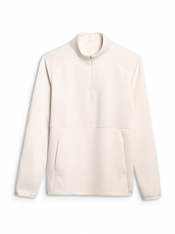 4F 4F Bluza techniczna TRAINING Biały Regular Fit