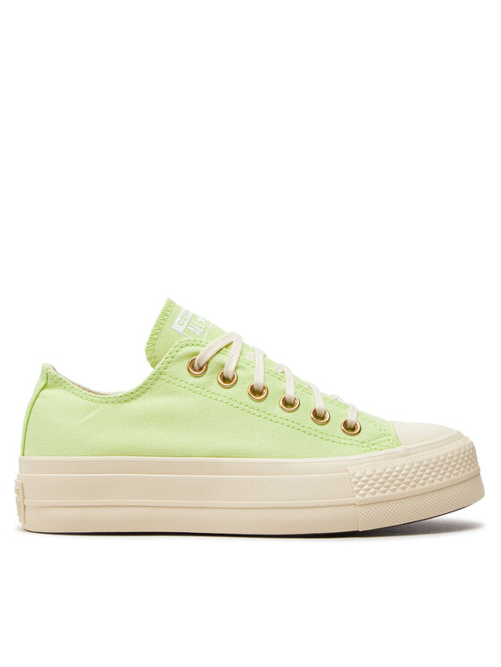 Teniși Converse Chuck Taylor All Star Lift Platform Ox A09913C Verde