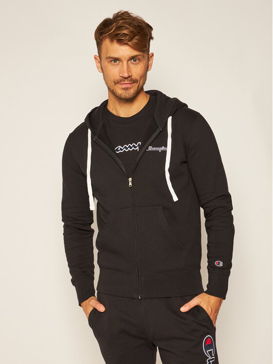 champion full zip jacket script logo