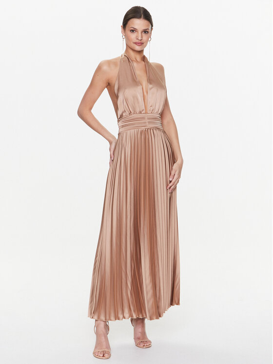 Dixie Dixie Abendkleid A319V018A Beige Regular Fit