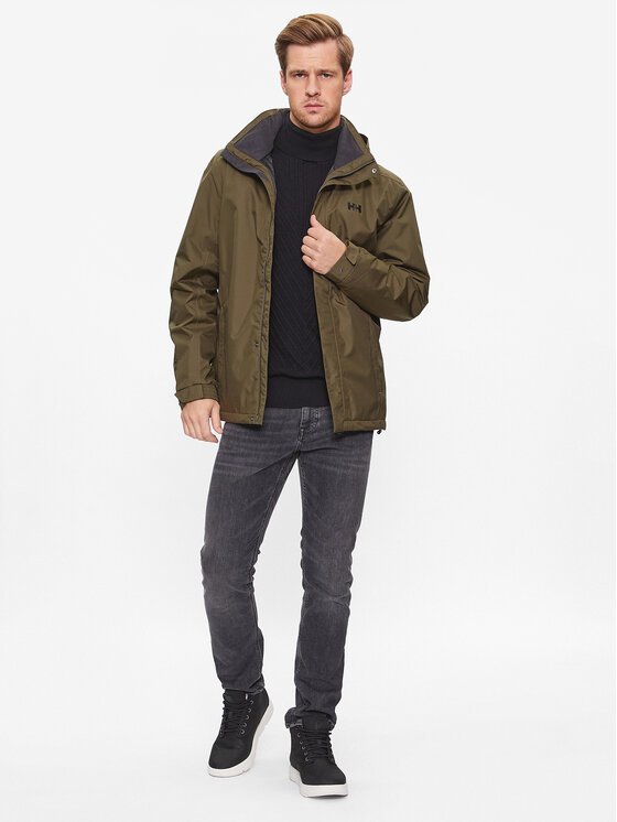 Helly Hansen Helly Hansen Demisezoninė striukė Dubliner 53117 Žalia Regular Fit
