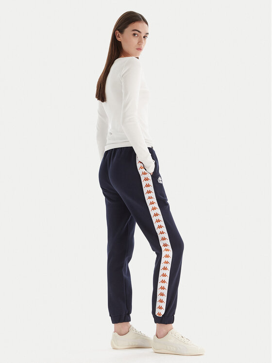 Kappa Kappa Pantaloni da tuta 311M8HW R10 Blu scuro Regular Fit