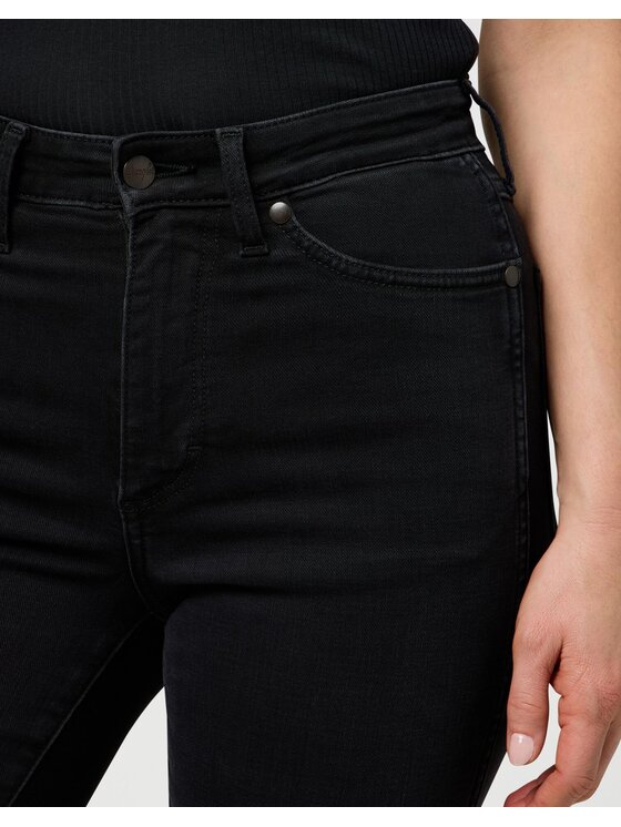 Wrangler Wrangler Jeansy STRAIGHT Czarny Straight Fit