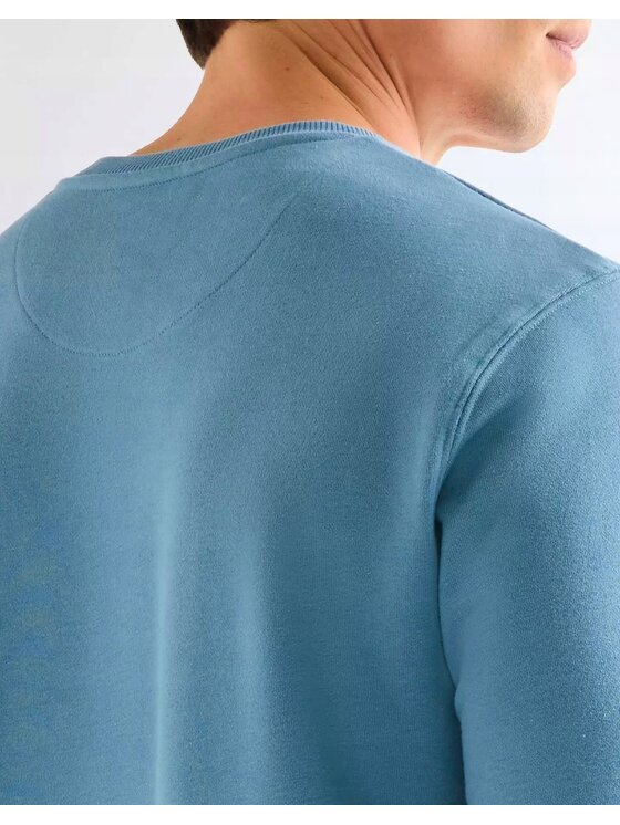 Wrangler Wrangler Bluza Americana Crew Niebieski Regular Fit