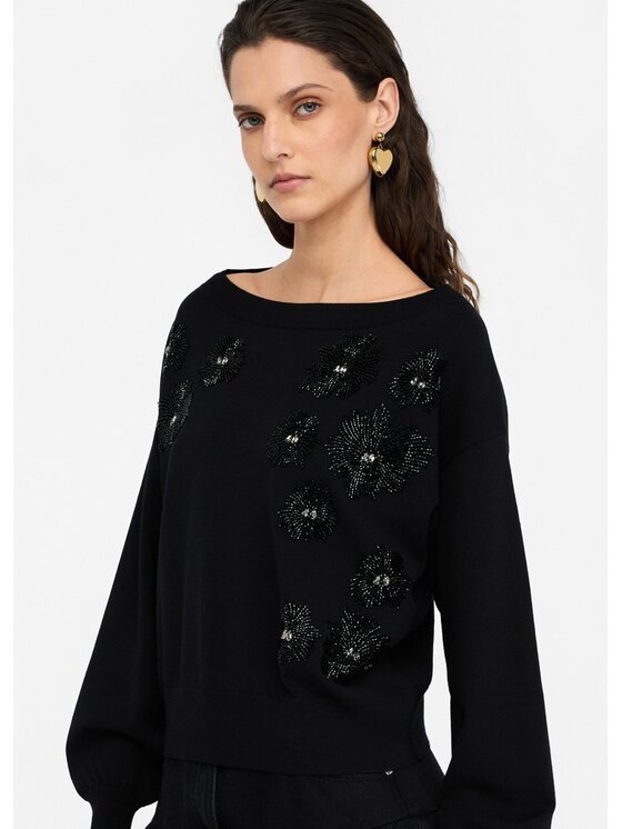 Liu Jo Liu Jo Maglione CF5271MA96EM9799 Nero Regular Fit