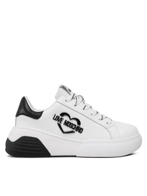 LOVE MOSCHINO LOVE MOSCHINO Sneakersy JA15105G1HIA110A Biela