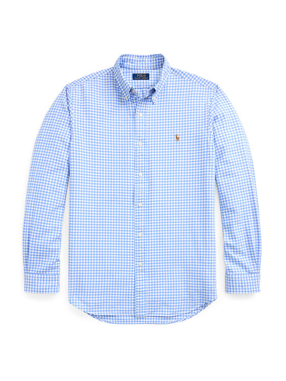 Polo Ralph Lauren Polo Ralph Lauren Πουκάμισο 710853129002 Γαλάζιο Custom Fit