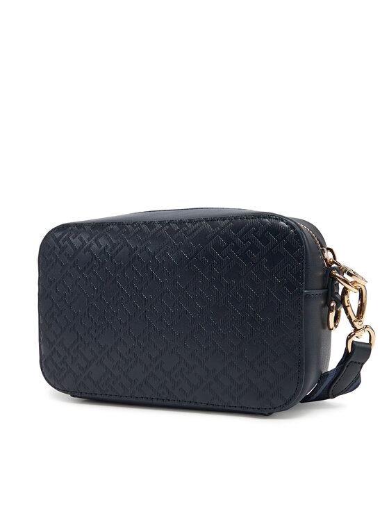 Tommy Hilfiger Tommy Hilfiger Táska Th Distinct Camera Bag Mono AW0AW17221 Sötétkék