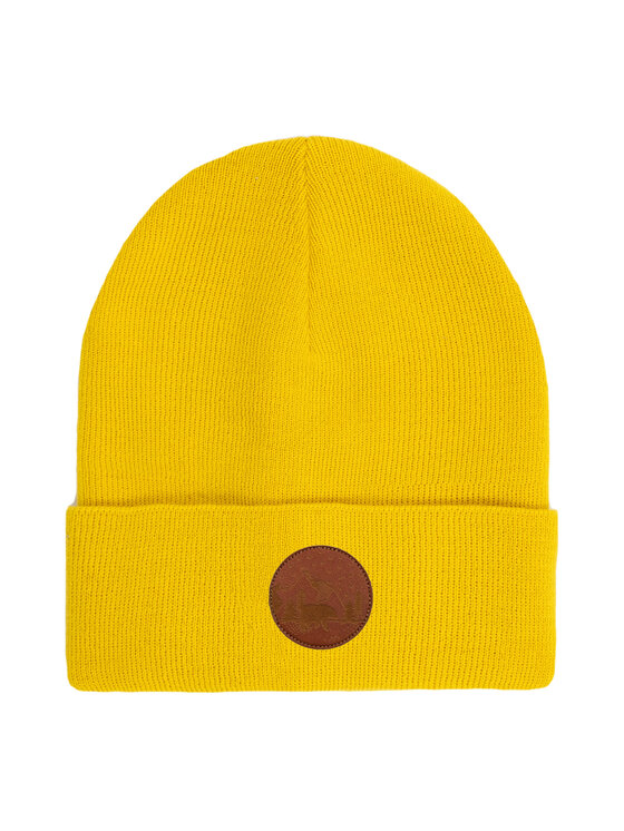 Kabak Kabak Czapka klasyczna beanie Żółty