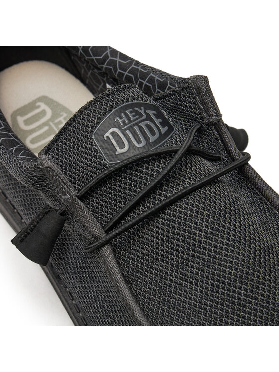 Hey Dude Hey Dude Sneakersy Hey Dude Wally Sox Czarny