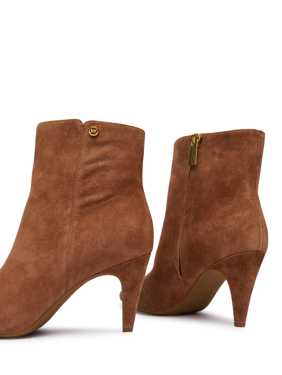 MICHAEL Michael Kors MICHAEL Michael Kors Ботильйони Daniela Heeled 40F6DNME6S Коричневий