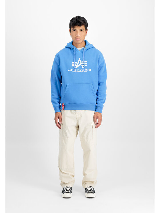 Alpha Industries Alpha Industries Bluza AI.178312-737 Niebieski Basic Fit