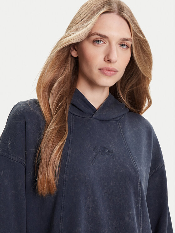 G-Star Raw G-Star Raw Džemper haljina D27165-D969 Plava Relaxed Fit