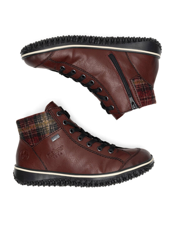 Rieker Rieker Stiefeletten Z4243-36 Dunkelrot