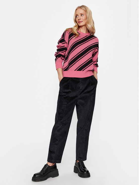 United Colors Of Benetton Pantaloni di tessuto 4O1HDF04N Nero Regular Fit Modivo