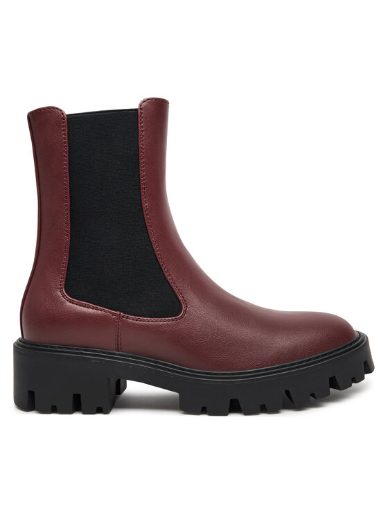 ONLY Shoes ONLY Shoes Gležnjarji Chelsea Onlbetty-1 15272047 Bordo rdeča