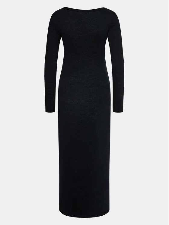 American Vintage American Vintage Kleid für den Alltag Gamipy GAMI14AE24 Schwarz Regular Fit