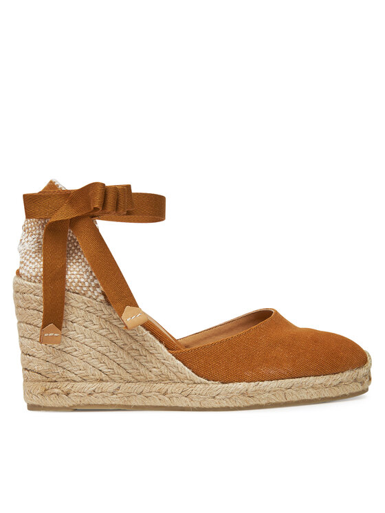 Castañer Espadrilky Carina/8/002 021642 Hnedá