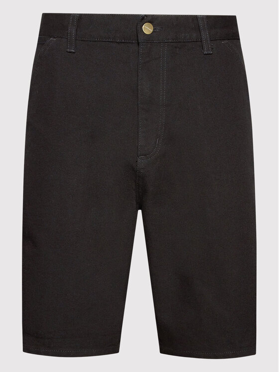Carhartt WIP Carhartt WIP Шорти от плат Single I027942 Черен Relaxed Fit