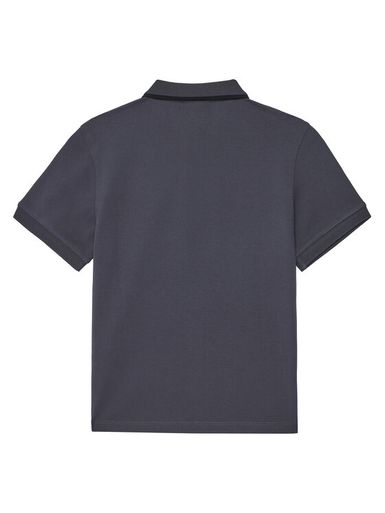 EA7 Emporio Armani EA7 Emporio Armani Тениска с яка и копчета 7B000023 AF12901 U8115 Сив Regular Fit