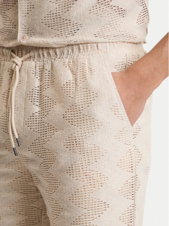 Guess Guess Pantaloncini di tessuto M6GD29 K3237 Beige Regular Fit