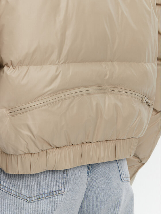 adidas by Stella McCartney adidas by Stella McCartney Μπουφάν χειμωνιάτικο Winter JI5198 Μπεζ Loose Fit