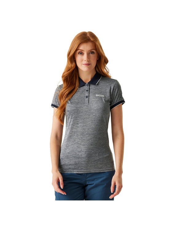 Regatta Regatta Polo Remex II Granatowy Classic Fit