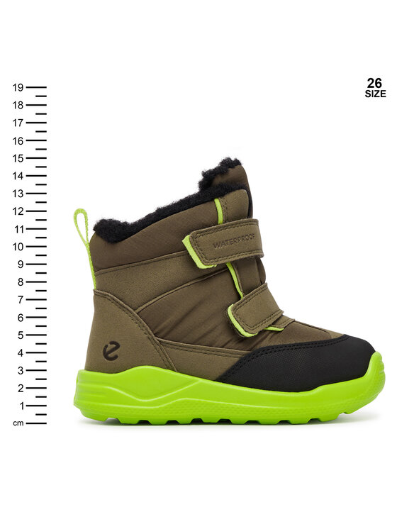ECCO ECCO Śniegowce Urban Mini 76482161876 Zielony