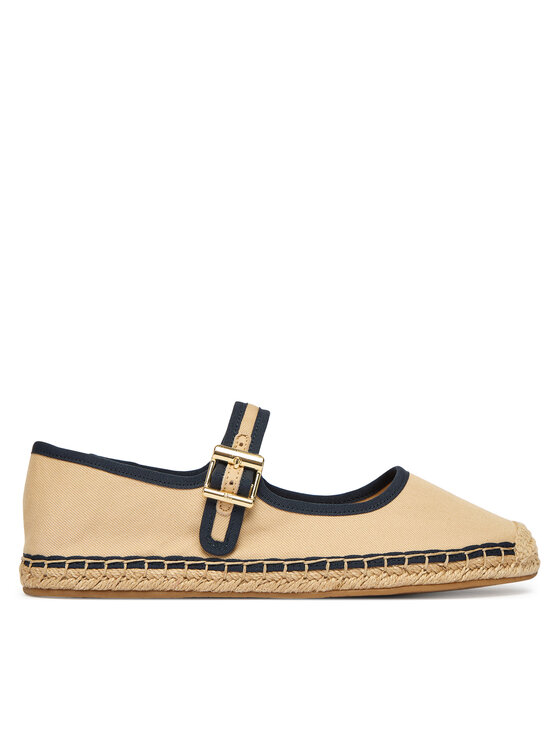Tommy Hilfiger Tommy Hilfiger Еспадрили Buckle Maryjane Espadrille FW0FW09239 Кафяв