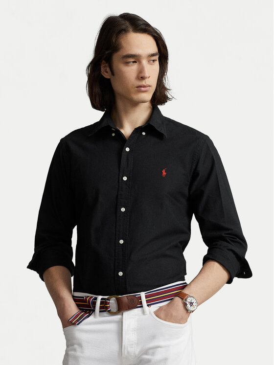 Polo Ralph Lauren Polo Ralph Lauren Hemd Bsr 710772290 Schwarz Custom Fit