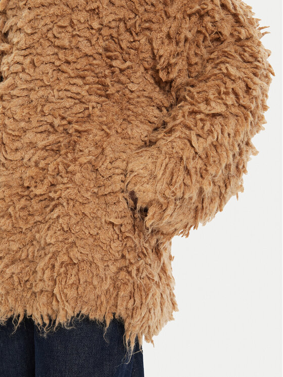 PINKO Pinko Kardigan Filante Cappoto 103928 A22B Smeđa Regular Fit