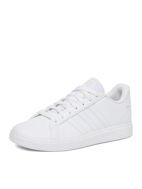 adidas adidas Sneakersy GRAND COURT 2.0 K FZ6158 Biały