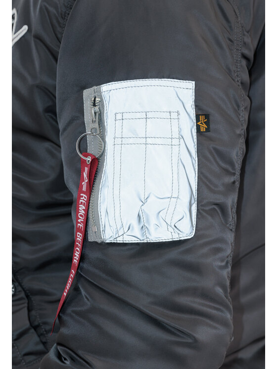 Alpha Industries Alpha Industries Bundy bomber AI.108108-684-M Sivá Vintage Fit