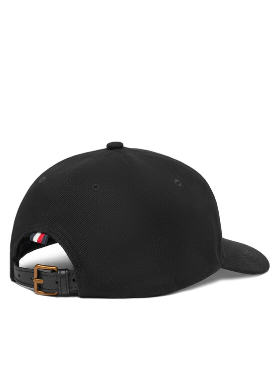 Tommy Hilfiger Tommy Hilfiger Czapka z daszkiem Flag Seasonal 5 Panel AM0AM13562 Czarny