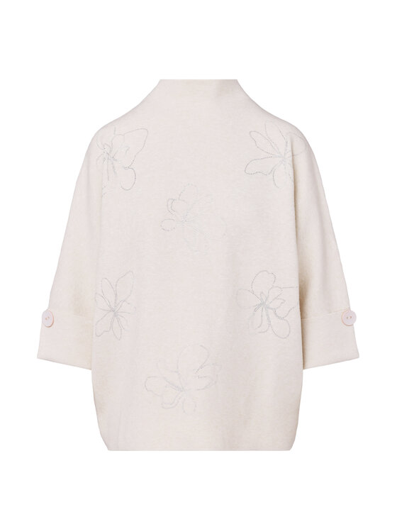 QUIOSQUE QUIOSQUE Sweter QUIOSQUE 6VD004132 Beżowy Regular Fit