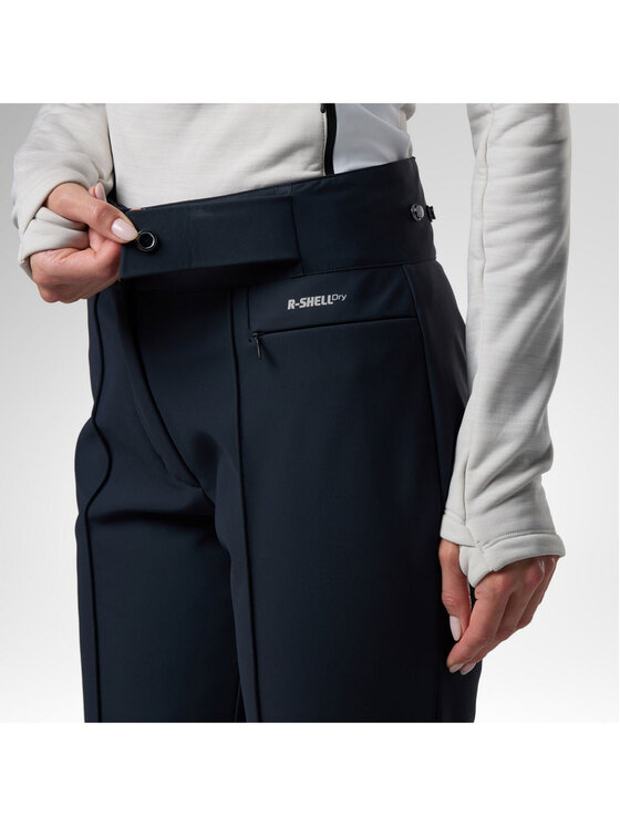 Rossignol Rossignol Spodnie narciarskie W Resort Softshell Pant Czarny Slim Fit