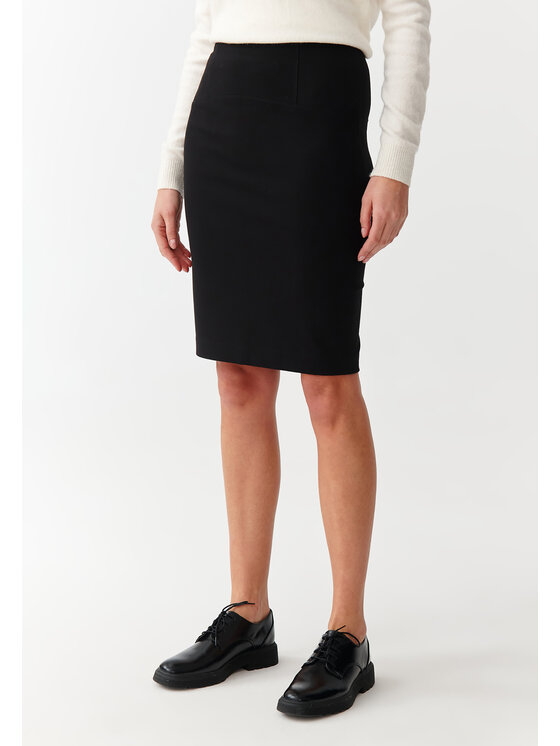 TATUUM TATUUM Midi sukně BONARKA Černá Close Fit