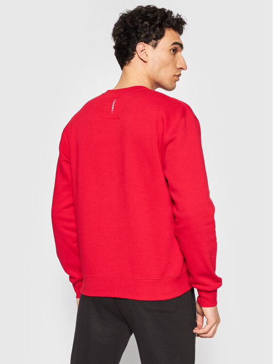 Felpa Wildcat M 2 Rosso Regular Fit