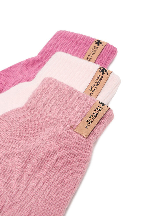 Beverly Hills Polo Club Beverly Hills Polo Club Set Handschuhe CEO-ACCCS-BHPC-03(3-PACK) Rosa