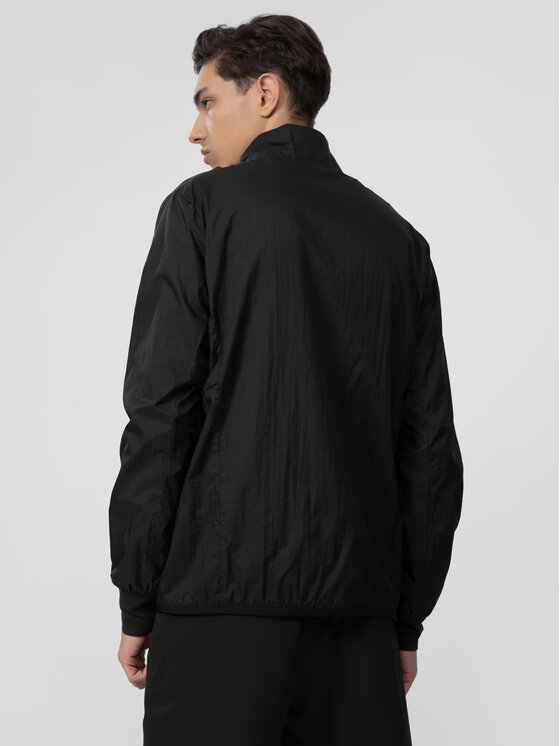 4F 4F Vatovaná bunda H4L22KUMP061-20S Čierna Regular Fit