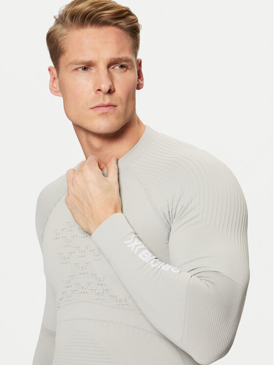X-Bionic X-Bionic Termo aktivno perilo gornje Energy Accumulator 4.0 Shirt Lg Sl EA-WT06W19M Siva Slim Fit