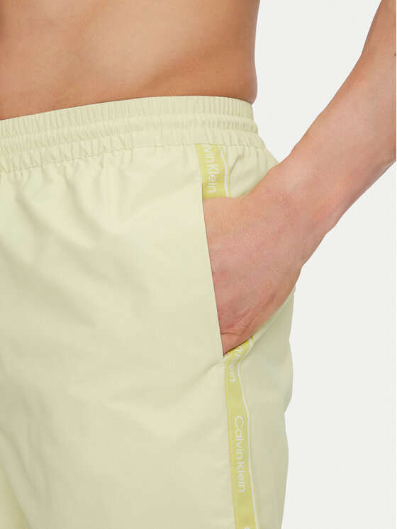 Calvin Klein Swimwear Calvin Klein Swimwear Badeshorts KM0KM01109 Gelb Regular Fit