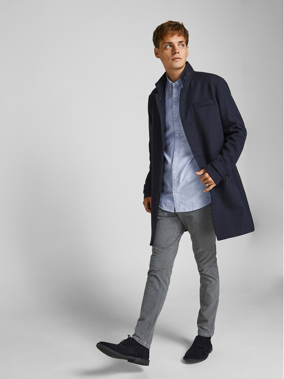 Jack&Jones Jack&Jones Košulja 12182486 Svijetloplava Slim Fit
