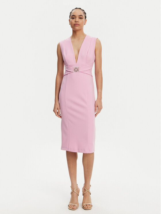 Rinascimento Rinascimento Coctailkleid CFC0123769003 Rosa Regular Fit