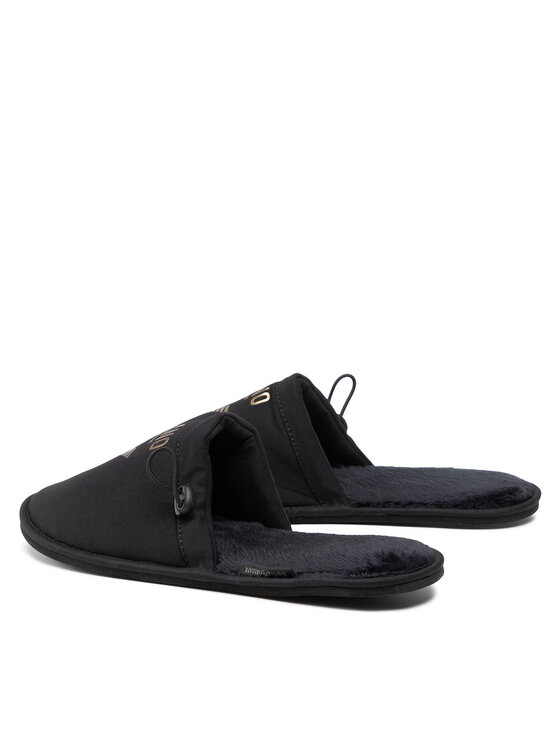 Emporio Armani Emporio Armani Papuci de casă XJPM06 XM920 K001 Negru