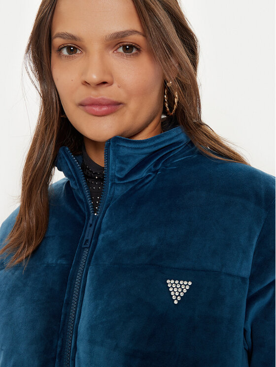 Guess Guess Télikabát V4BL03 KBXI2 Kék Regular Fit