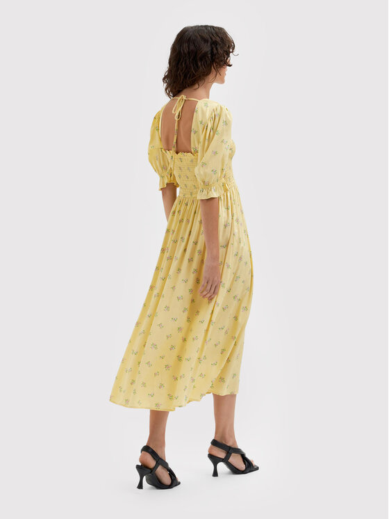 Selected Femme Selected Femme Suvekleit Ulrikke 16084711 Kollane Relaxed Fit