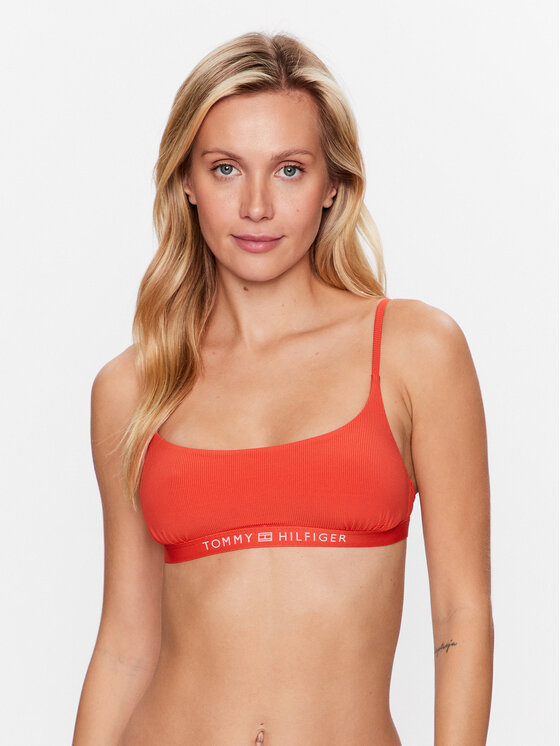 Tommy Hilfiger Gornji Del Bikini UW0UW04533 Oranžna